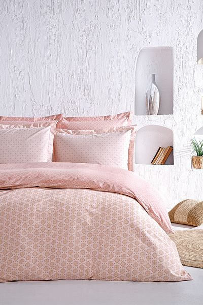 Puffy Naomi Powder Single Ranforce Quilt Cover Set
