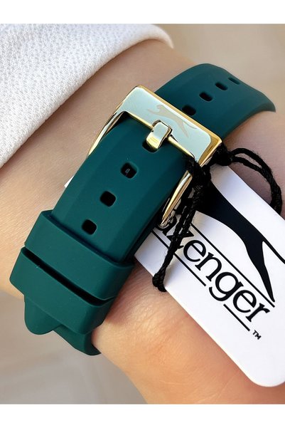 Slazenger Special Design Rhinestone Silicone Cord 3 Atm Waterproof Women's Wristwatch