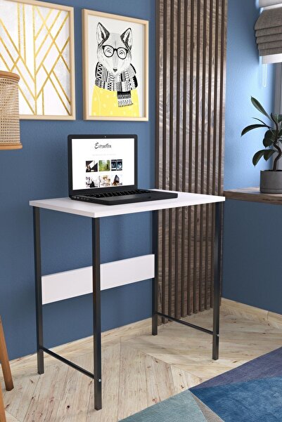 Remaks Small Çalışma Masası Bilgisayar Masası Beyaz