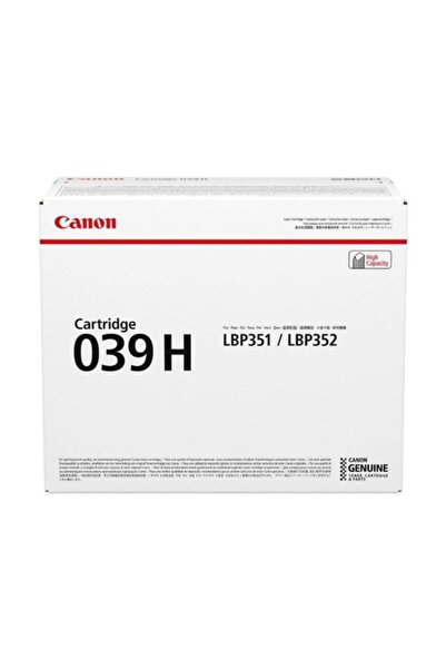 Canon 039H BK Toner Kartuş 0288C001