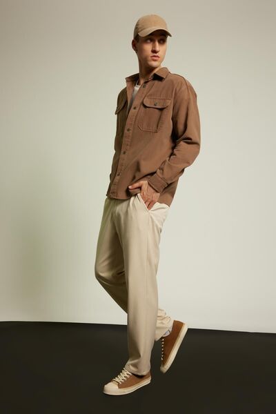 DeFacto Kényelmes szabású egyenes szárú nadrág - B7335ax23wn