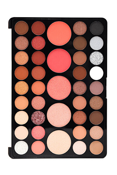 Roesıa Rose Cosmetics Rose Light 41'li Göz Farı, Allık, Aydınlatıcı Paleti