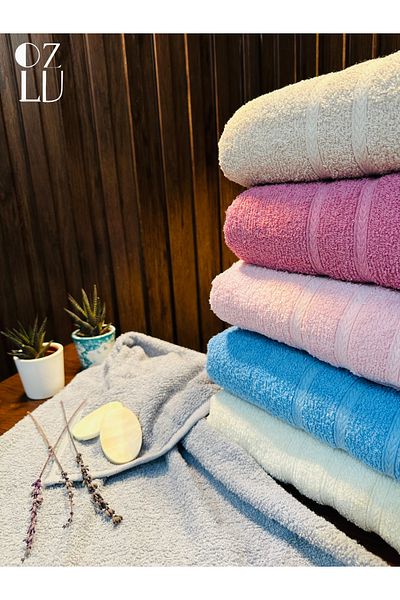 Özlü Home Set prosoape pentru mâini și față Patiska 50x90 Pachet 6