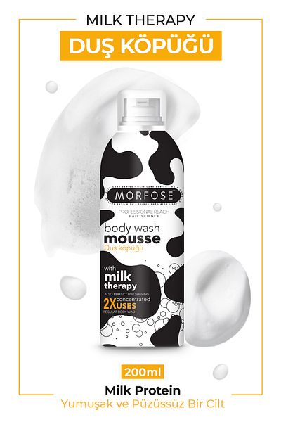 Morfose Milk Therapy Body Shower Foam 200 ml