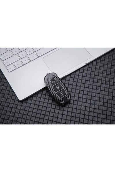 C9 Ford Compatible Carbon Metal Key Case