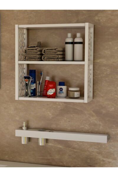 Remaks 3lü Duvar Rafı Beyaz
