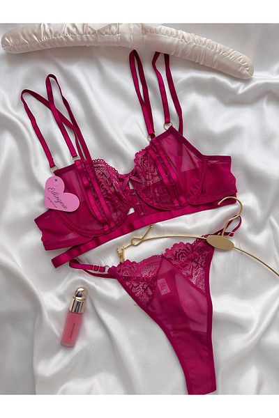 EDLİNGERİE Set de bralet Cherry Miya