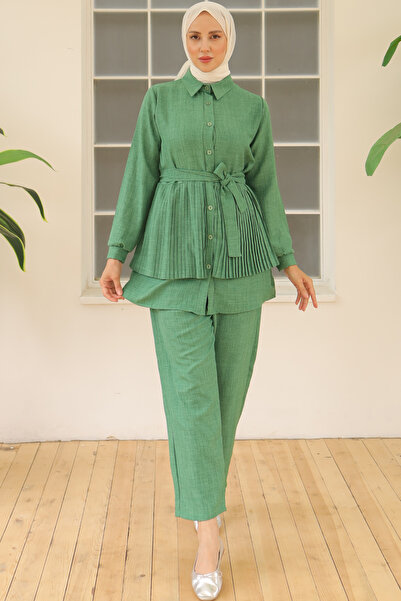 benguen Πράσινο 3944 Μοντέλο Πισέτα Διπλό Σετ