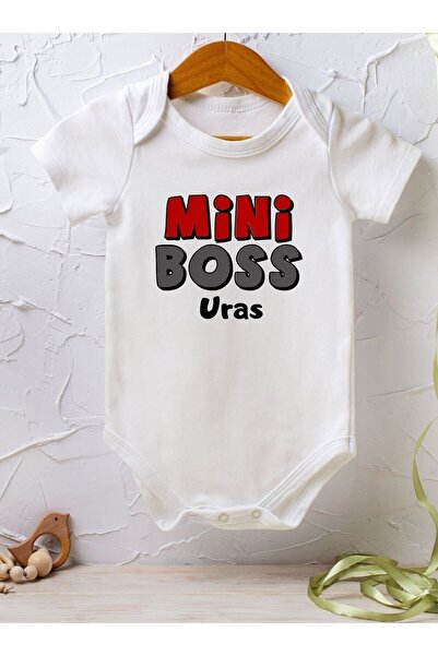 Homamia Kişiye Özel Isimli Tek Zıbın Bebek Body ( Iletilen Isim Ile)