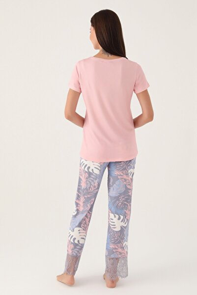 Pierre Cardin 8799 Beamtifre Kadın Kısa Kol Pijama Takım