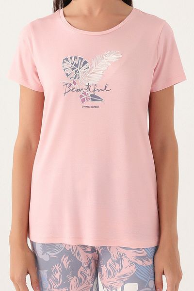 Pierre Cardin 8799 Beamtifre Women's Short Sleeve Pajama Set