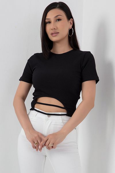 PULLIMM String Skirt Camisole T-Shirt - PLM018