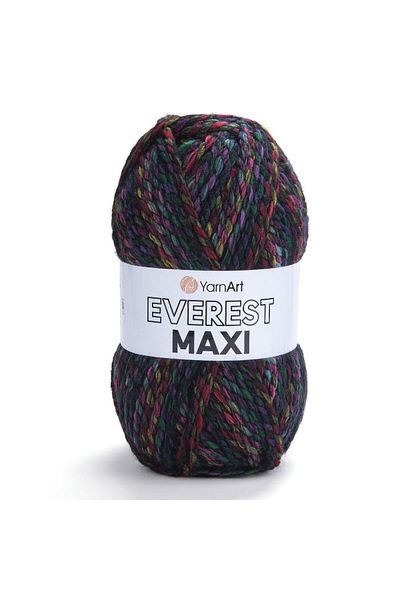 Yarnart EVEREST MAXI - ΜΠΡΟΝΤΙ ΧΕΙΡΟΠΟΙΗΤΟ ΠΛΕΚΤΟ ΣΚΟΡΔΟ EBRULİ-8024
