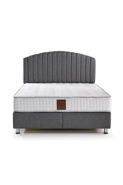 Mobilya Dükkanım Md Armoni 100x200 Tek Kişilik Yatak, Baza, Başlık Seti Gm120