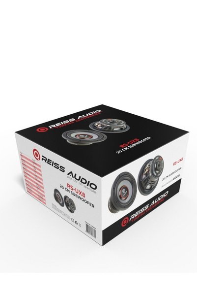 REISS AUDIO Rs-ux8 20cm Bass 600wat 150rms Kabninsiz
