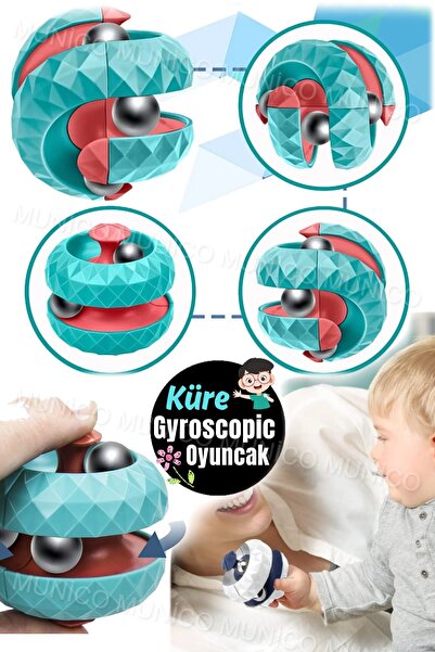 Munico Otizmli Çocuklar İçin Hediyelik Zihin Geliştirici Pratik Çözüm Oyuncağ...