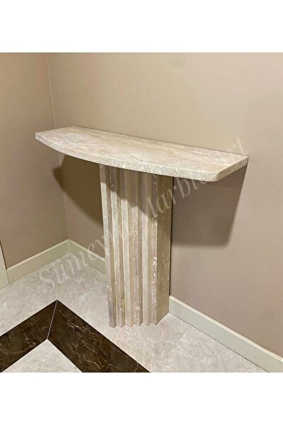 Sümeyra Marble Art Doğal Traverten Dresuar
