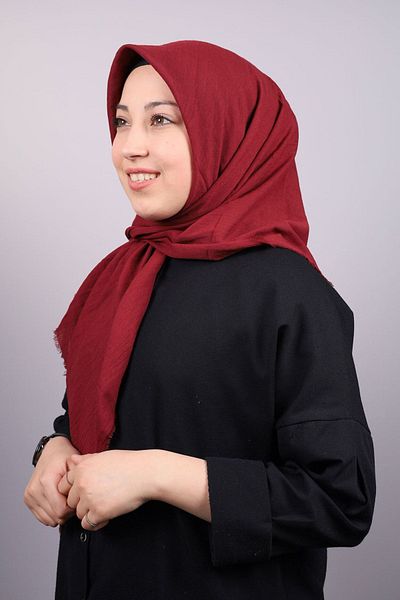 poloist Solid Color Aerobin Scarf - Pattern-03