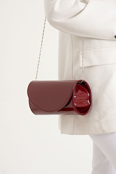 bibags Claret Red estélyi ruha táska portfólió táska kuplungtáska