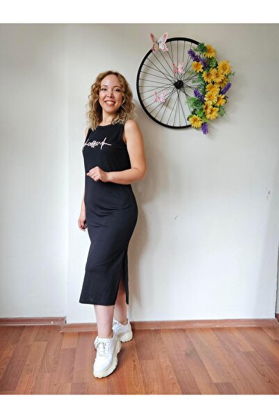 MADAME MELEK Φόρεμα με λεπτομέρεια με χοντρό λουράκι