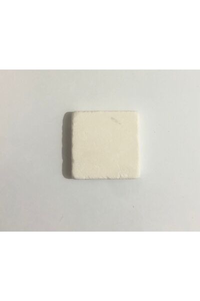 LENA 100 Adet 1x5x5 Baskısız Doğaltaş Nikah Şekeri Hobi Boyama Magnet Taşları