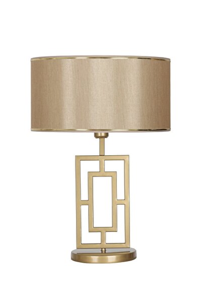 Vinner Puglia Eskitme Mat Gold Metal Abajur - Gold Mataro