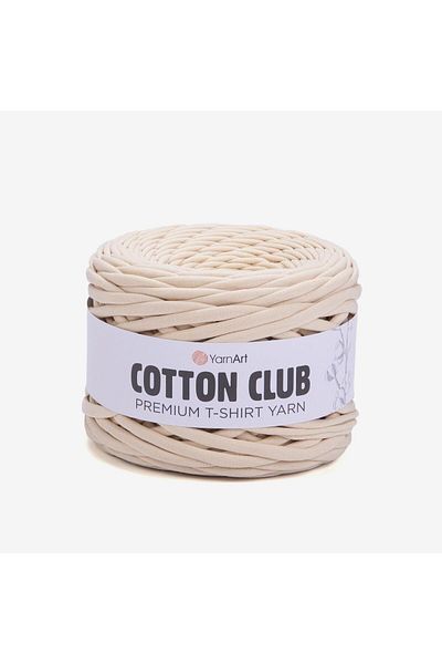 Yarnart Cotton Club - Χτενισμένο Βαμβακερό Ύφασμα Χειροποίητο Πλεκτό Σχοινί Ακατέργαστο Υφαντό-7314