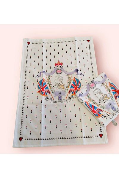 Taç Cath Kidston 45x65 cm Tea Towel Cloth - 2 Pieces