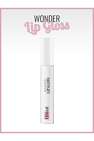 Usual Renk Değiştiren Wonder Lip Gloss - Yapışkan His Bırakmayan Dudak Parlatıcısı