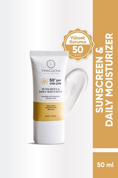 Vinacocha 50 Spf Tone Equalizing Skin Brightening Anti Aging Effective Moisturizing High Protection Sun Cream