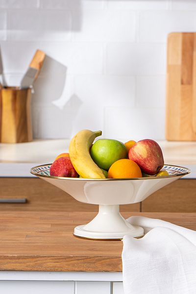 Emsan 32 Cm Hasbahçe Enameled Fruit Bowl