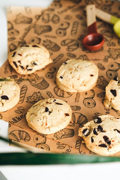 SimeStore Oil Paper - Presentation Paper - Cupcake Pattern Presentation Paper - 32 Pieces