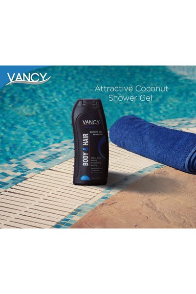 vancy Shower Gel and Shampoo Set