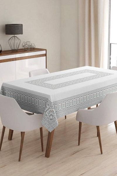 Çt Çeyizci Tekstil مفرش طاولة بتصميم رقمي مطبوع - 150x220