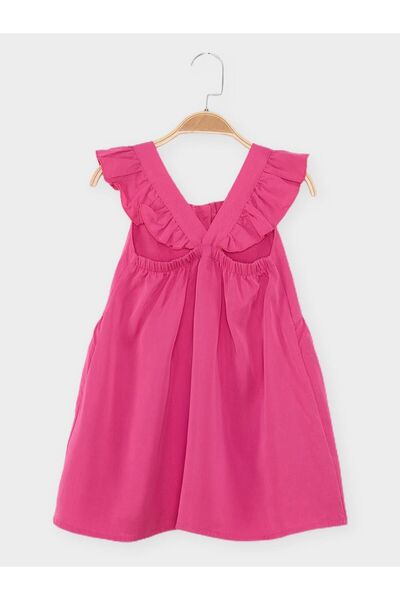 Minnie Mouse Lisanslı Kız Çocuk Elbise 22153