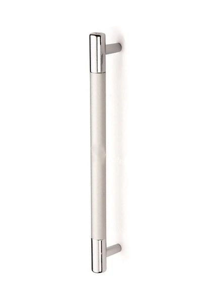ŞENEL Yapı Market 96 mm Hitit Pipe Length Handle Furniture Cabinet Door Drawer Handle Matte Chrome
