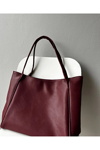 Ksburda Nou Çift Saplı Shopper Çanta