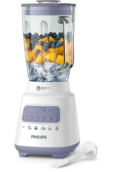Philips خلاط Lavender Series 5000 Core - 5 إعدادات مسبقة، أزرار بيانو، 700 واط