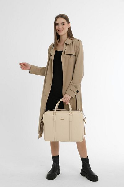 Fossil Beige Women's Laptop and Briefcase - 05FS23Y460