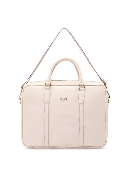 Fossil Beige Women's Laptop and Briefcase - 05FS23Y460