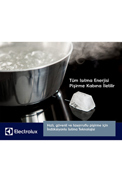 Electrolux LIB60420CK Ankastre Vitroseramik İndüksiyonlu Ocak Siyah