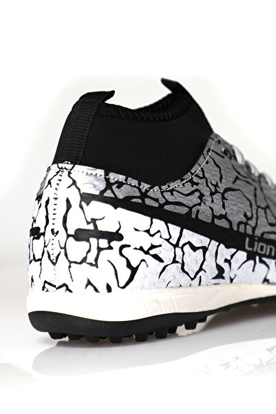 Freemax Freemax.1072 Unisex Black Silver Astroturf Fotbalové boty - S ponožkami