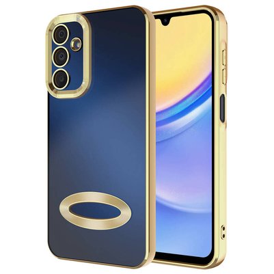 GRABONO Galaxy A25 Case Lens Protected Edges Platinum Plated Back Transparent...