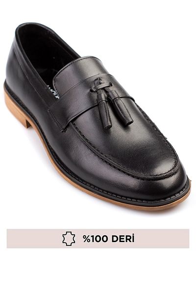 maximoda Genuine Leather Men's Loafer - Inner and Outer Leather Shoes