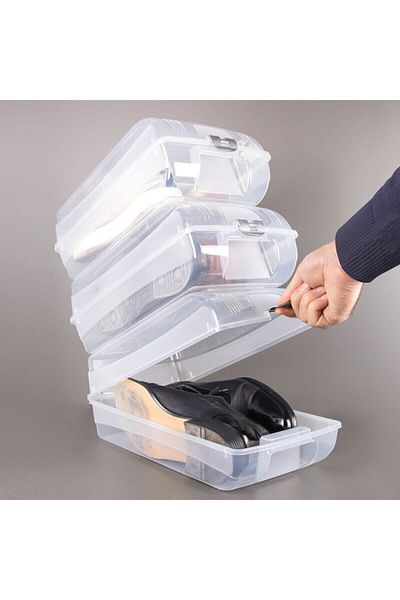 OMAK Decobella 5-Piece Men's Shoe Protection Box