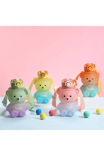 Küçük Mutluluklar SEVİMLİ AYICIK SULUK SU MATARASI 600ml
