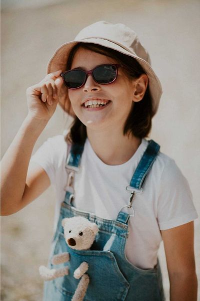STELLA BUTİK Unisex Children's Holiday Slippers with Teddy Bear