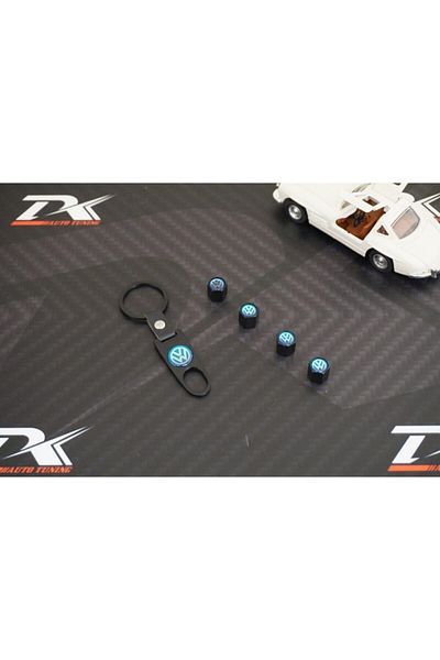 Volkswagen Logo Keychain Valve Cover Set
