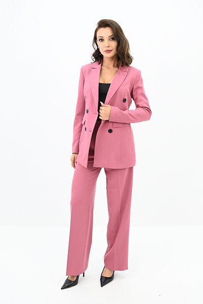 Koza Butik Palazzo Cut Women's Jacket and Trousers Set - 0111-23