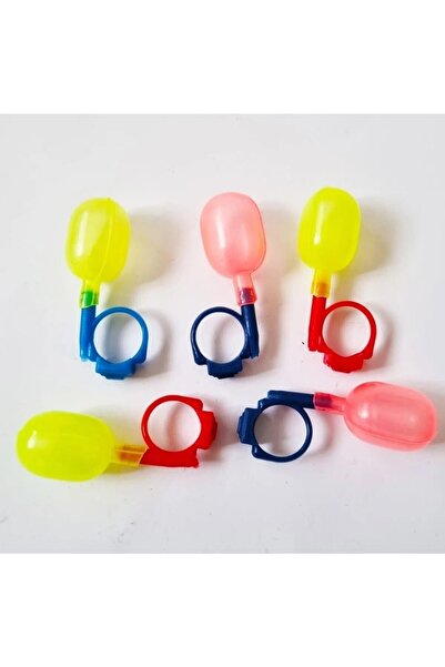 ELEKTROTECHNO 100 Adet Su Fışkırtan Yüzük Şaka Yüzüğü Oyuncağı